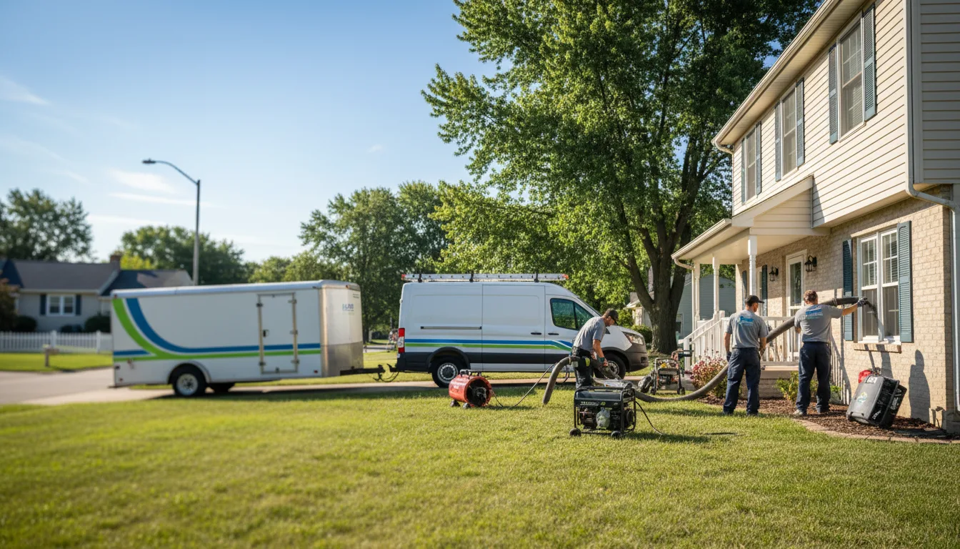 Flooded Basement Restoration And Cleanup With Repair in New Raymer, CO near me